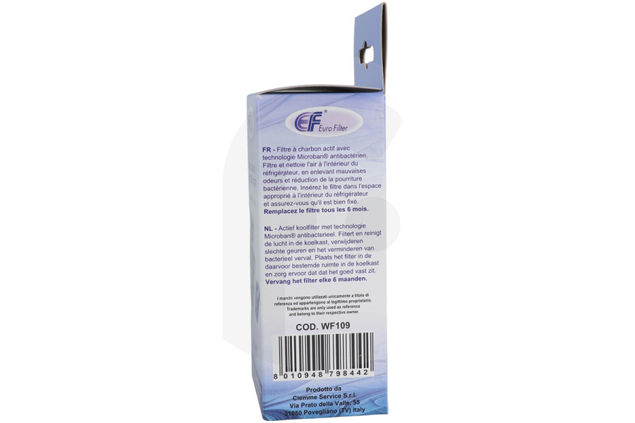 KitchenAid Frigorifero Filtro antibatterico 2 pezzi Frigorifero 481248048172