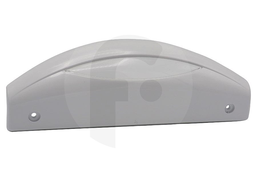 Hanseatic Frigorífico Tirador de puerta (Maneta para puerta -blanca-) frigorífico 481246268883 apto para entre otros AFG7140, AFG7160, ARC1685