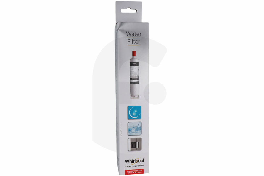 WPRO Kühlschrank Whirlpool wasserfilter SBS002 48x48x255mm Kühlschrank / Gefrierschrank 484000008726