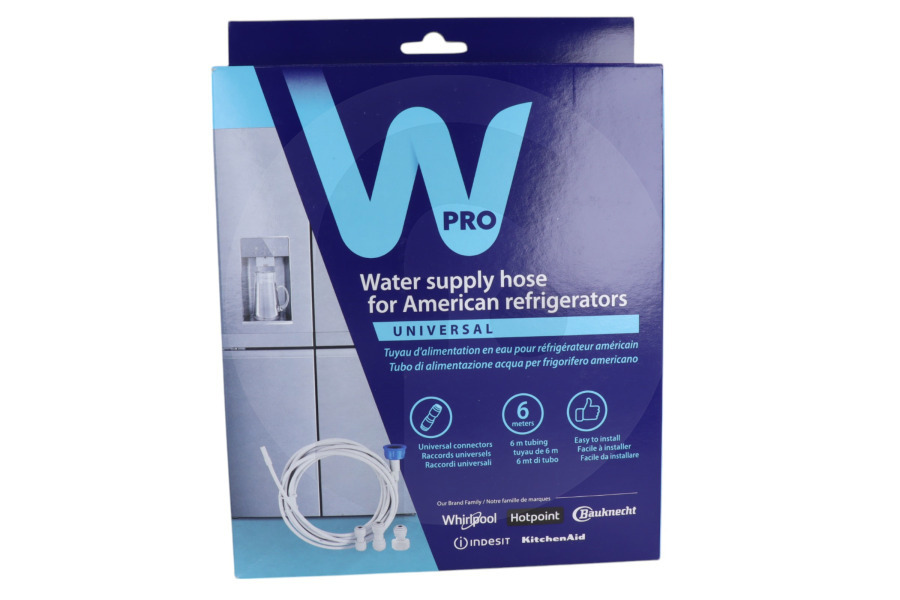 WPRO Frigorifero Tubo flessibile (Entrata – 6 m) frigorifero 484000008590, UKT002