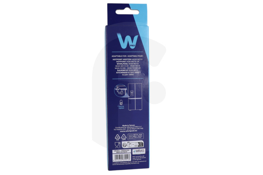 KitchenAid Frigorifero Whirlpool 484010678059 Filtro acqua EveryDrop 2 Refrigerator