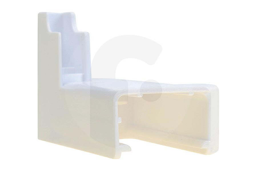 Functionica Kühlschrank Stopper rechts vorderseite der Schiene des Schubladengefrierabschnitts 100x47x40mm Kühlschrank 481946699151