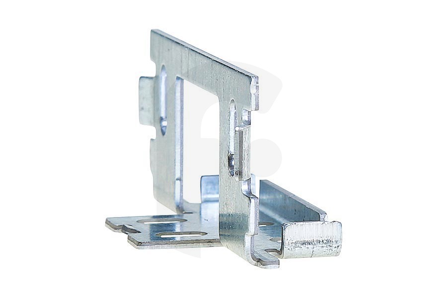 Whirlpool Congelatore Supporto di montaggio per la porta della cucina, lato inferiore 60x25x27mm Frigorifero / Congelatore 481010666294