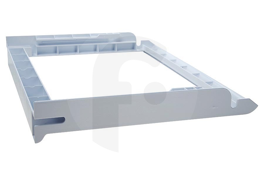 Whirlpool Kühlschrank Halter von Glasplatte (405 x 340mm) für Kühlschrank 481245088457