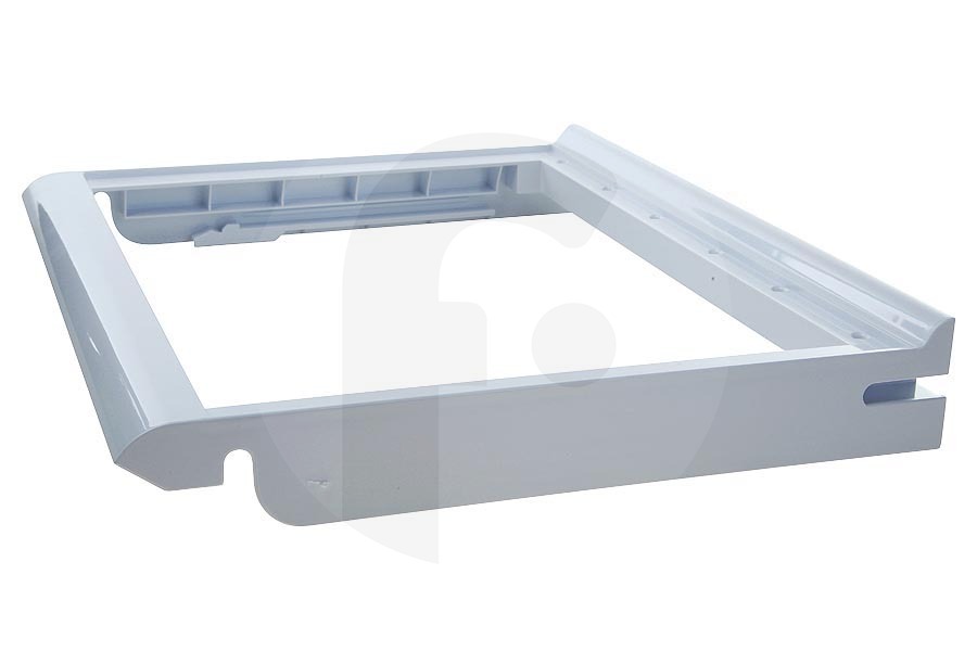 Whirlpool Kühlschrank Halter von Glasplatte (405 x 340mm) für Kühlschrank 481245088457