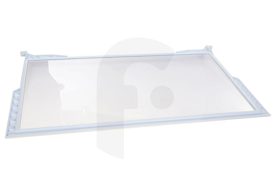 Whirlpool Frigorifero Ripiano in vetro completo incl. profili (bordi) per Whirlpool e altri 481010643010