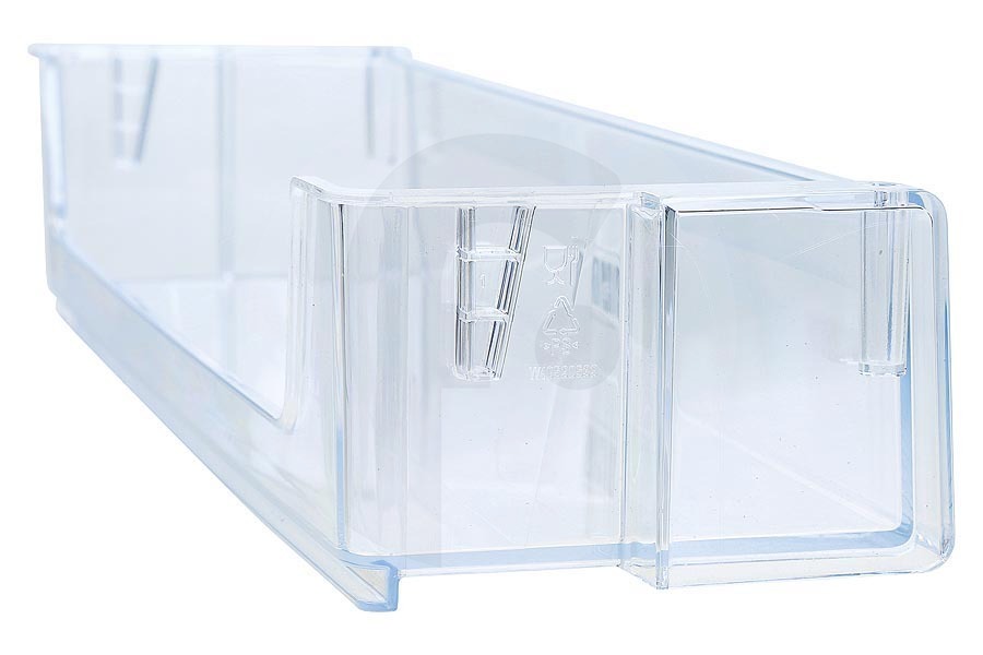 Whirlpool Kühlschrank Flaschenfach (unterer Türfach) transparent 440x64x104mm Kühlschrank 481010702758