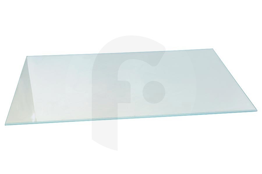 Elica Frigorífico Placa de vidrio (bandeja, estante) 466x285x3mm Frigorífico 481010463484 apto para entre otros KGIF3182ASF, KRIF3141A, ART6711ASFS