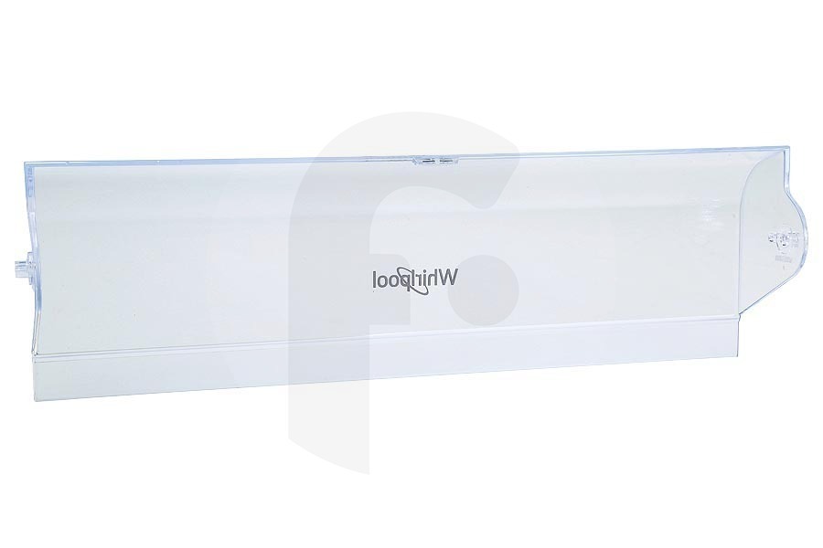 Whirlpool Frigorifero Coperchio per scomparto burro (ripiano porta) trasparente per Whirlpool e altri frigo e congelatore combinato 481011024462