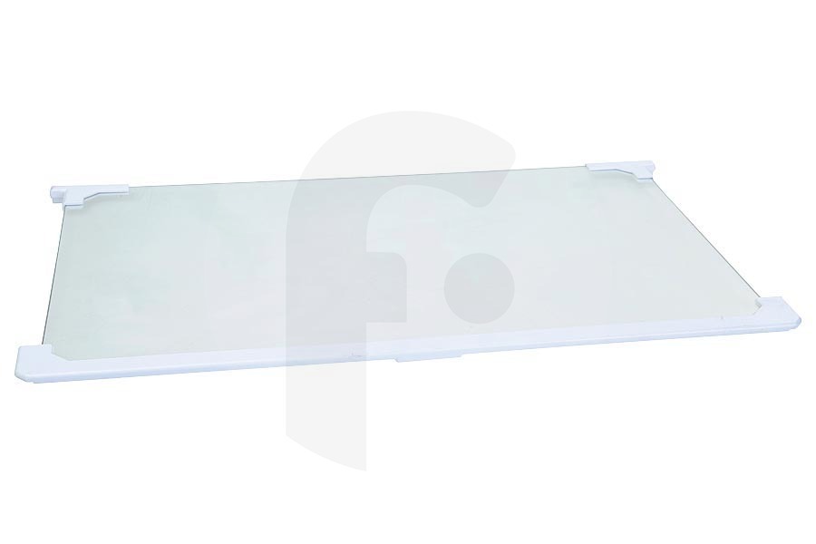 Whirlpool Frigorifero Ripiano in vetro completo incl. profili (bordi) per Whirlpool e altri frigorifero 482000097600 adatto a tra cui ARL893A