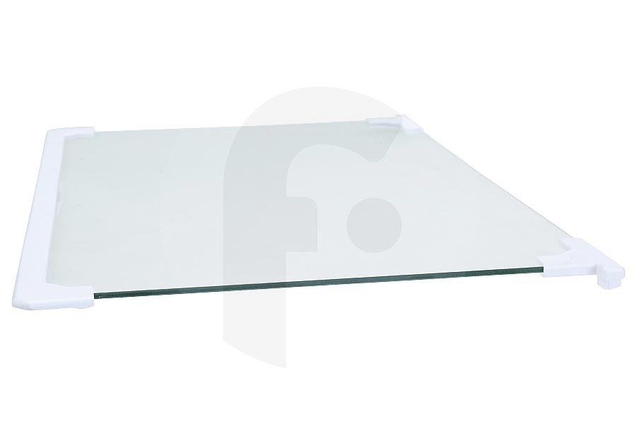 Whirlpool Frigorifero Ripiano in vetro completo incl. profili (bordi) per Whirlpool e altri frigorifero 482000097600
