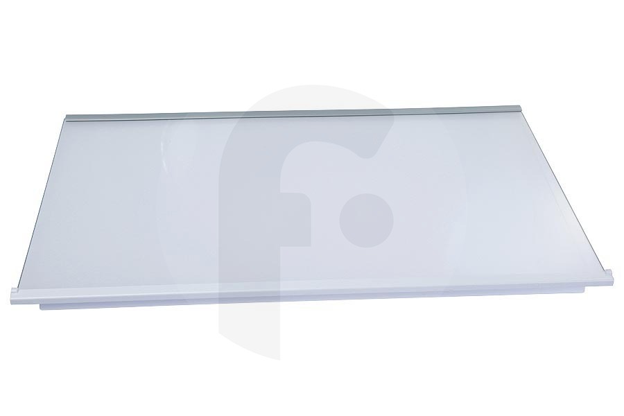 Whirlpool Frigorifero Ripiano in vetro completo incl. profili (bordi) per Whirlpool e altri frigorifero 481010472410, C00386960