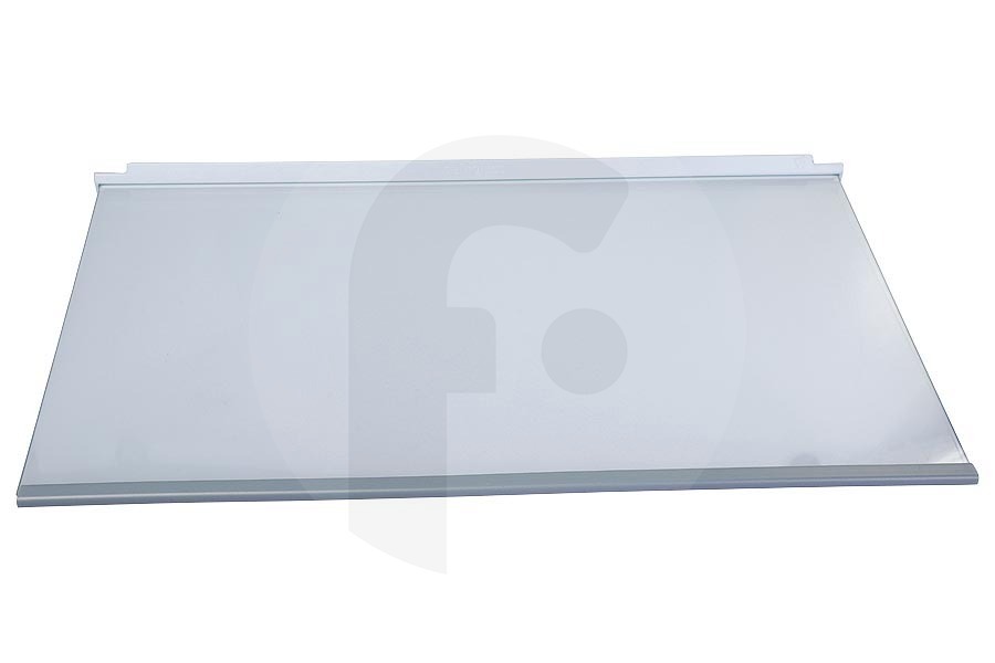 Whirlpool Frigorifero Ripiano in vetro completo incl. profili (bordi) per Whirlpool e altri frigorifero 481010472410, C00386960 adatto a tra cui ARG852AS, ART6712ASF