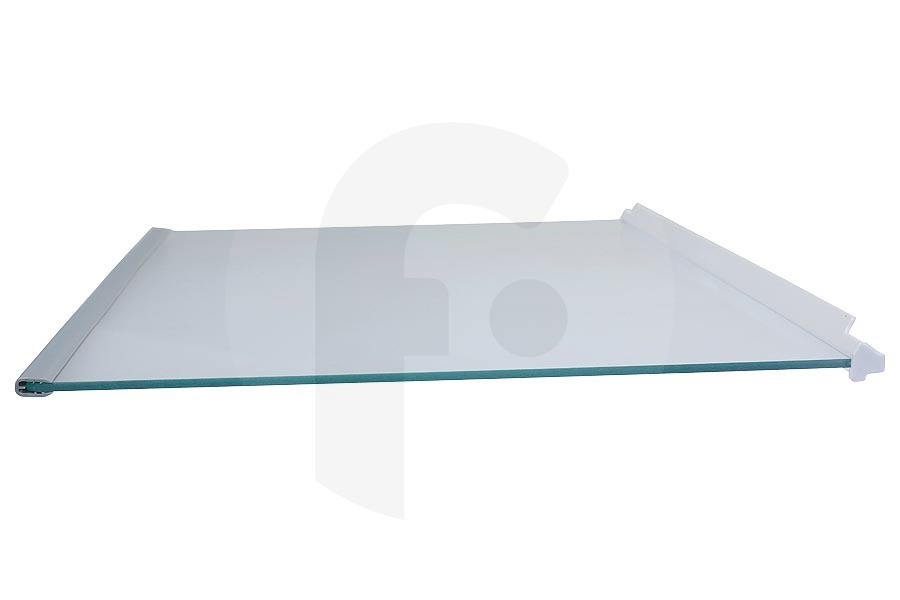 Whirlpool Frigorifero Ripiano in vetro completo incl. profili (bordi) per Whirlpool e altri frigorifero 481010472410, C00386960