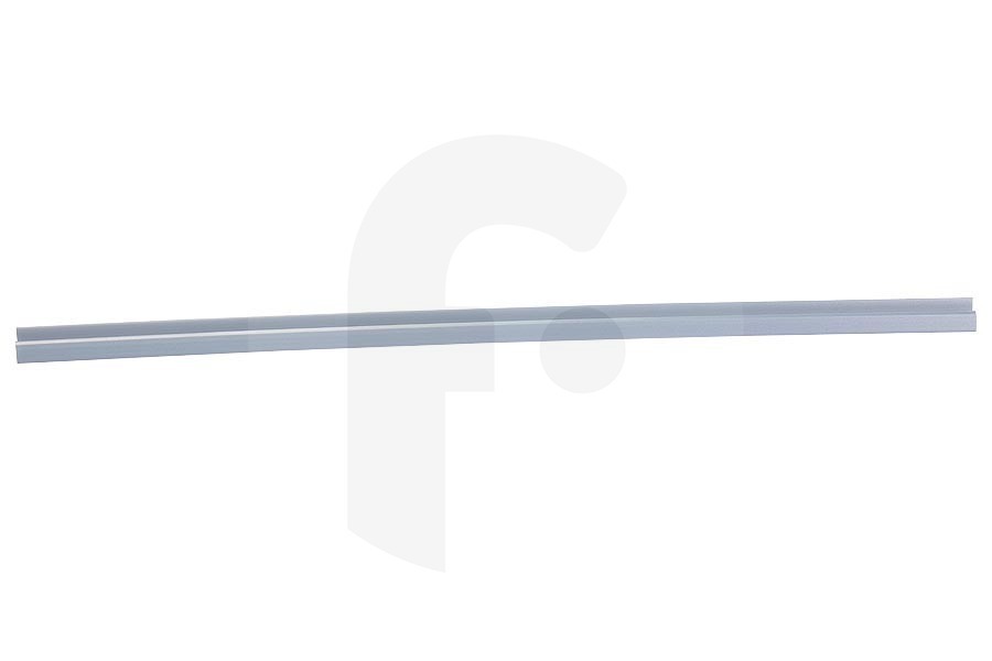 KitchenAid Frigorifero Bordo per lastra in vetro (ripiano) grigio frontale per Whirlpool e altri frigo e congelatore combinato 481010727129