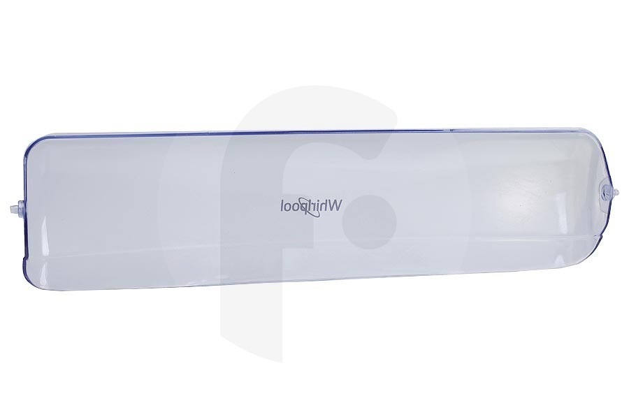 Whirlpool Frigorifero Coperchio per scomparto burro (ripiano porta) trasparente per Whirlpool e altri frigo e congelatore combinato C00525079