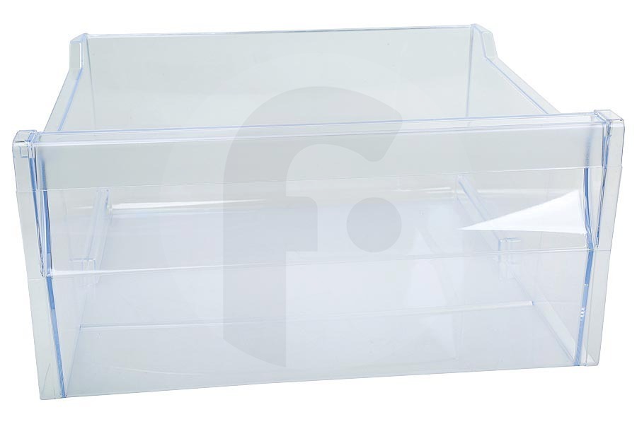 Whirlpool C00861152 Frigorífico Cajón del congelador (contenedor) transparente para Whirlpool y otros congelador 481010807171 apto para entre otros AFB9720A, GKIE2884A