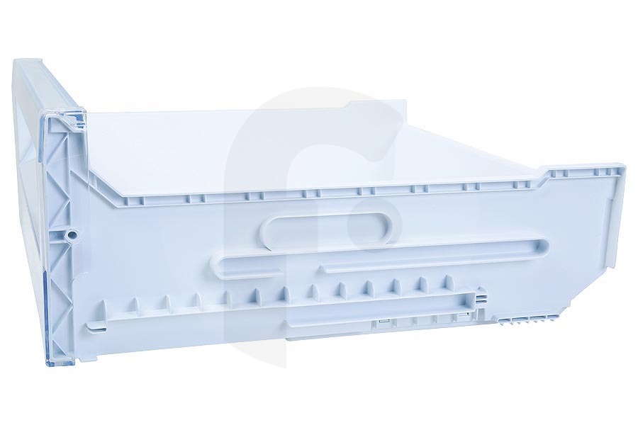 Whirlpool Frigorifero Cassetto congelatore (contenitore) bianco trasparente per Whirlpool e altri frigo e congelatore combinato 481010694096