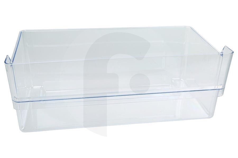 Atag Frigorífico Cajón para verduras (contenedor) transparente para Whirlpool y otros frigorífico y congelador combinado 481010470967 apto para entre otros ARG733A, ARG831A1
