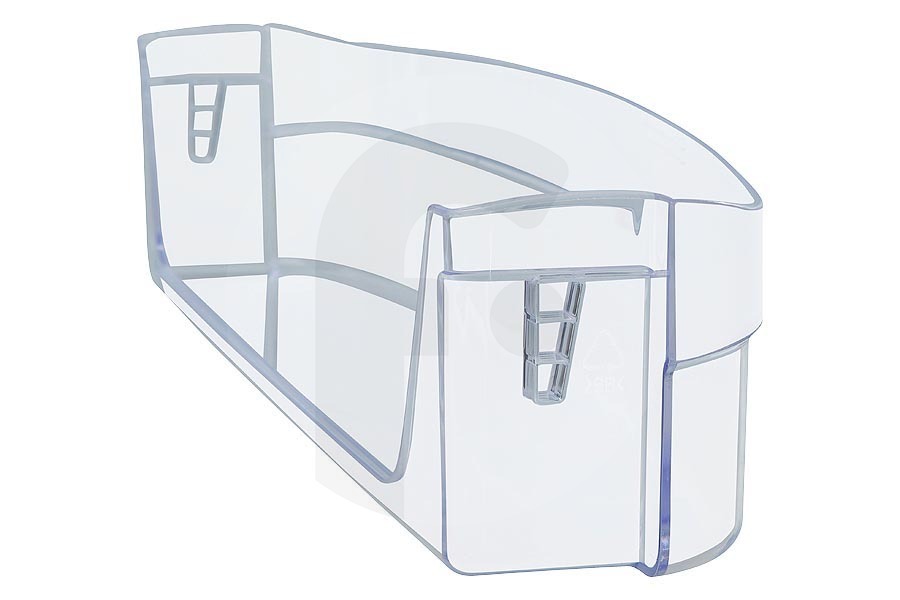 Whirlpool Frigorifero Portabottiglie Frigorifero adatto per Bauknecht, Whirlpool Inferiore 495 x 110 x 95 mm Transparente 481241829927