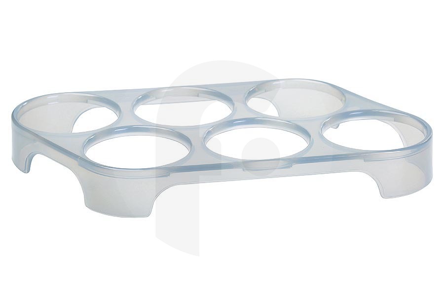 Ikea Frigorífico Huevera Frigorífico para 6 huevos para entre otros Whirlpool, Ignis 192 x 94 x 24 mm Transparente / Blanco 481010575475 apto para entre otros ARC1290, ARC1730, ART468