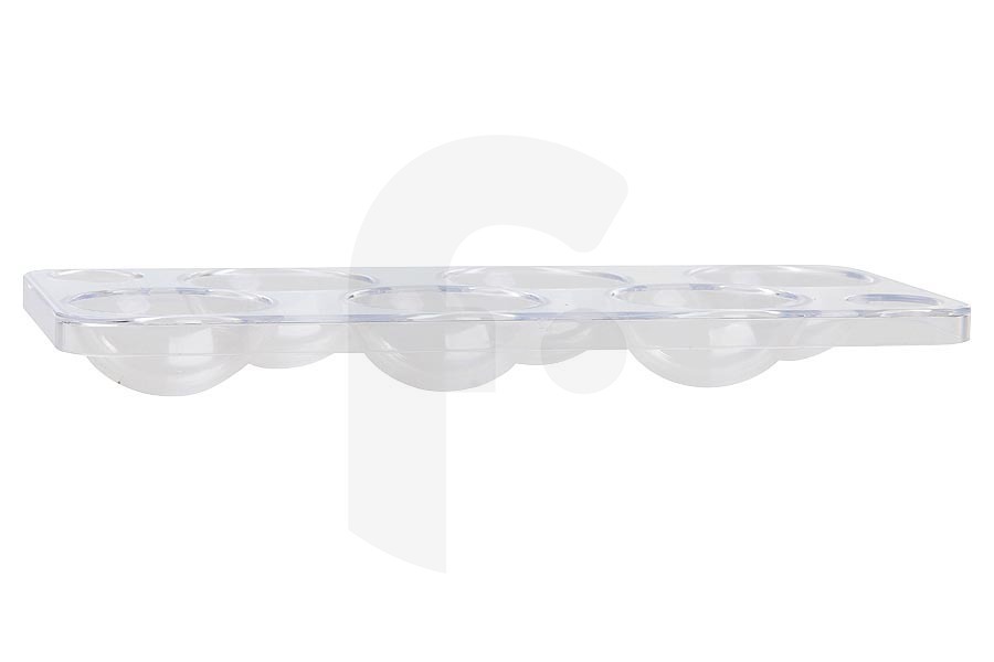 Ikea 481010470963 Frigorífico Huevera Frigorífico para 6 huevos 195 x 85 x 20 mm Transparente apto para entre otros ARG5812, KVI1612A