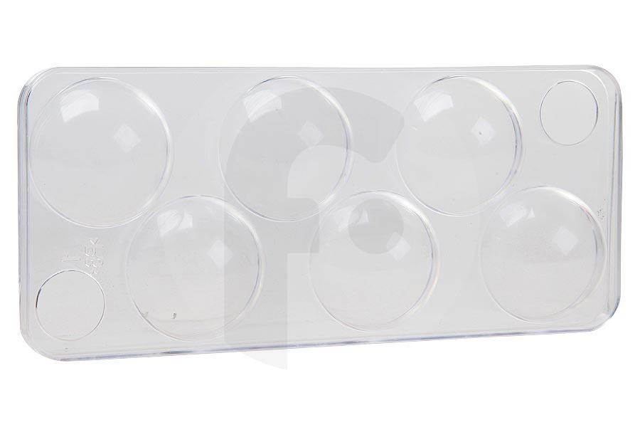 KitchenAid Frigorifero Scaffale Frigorifero per 6 Uova 195 x 85 x 20 mm Transparente