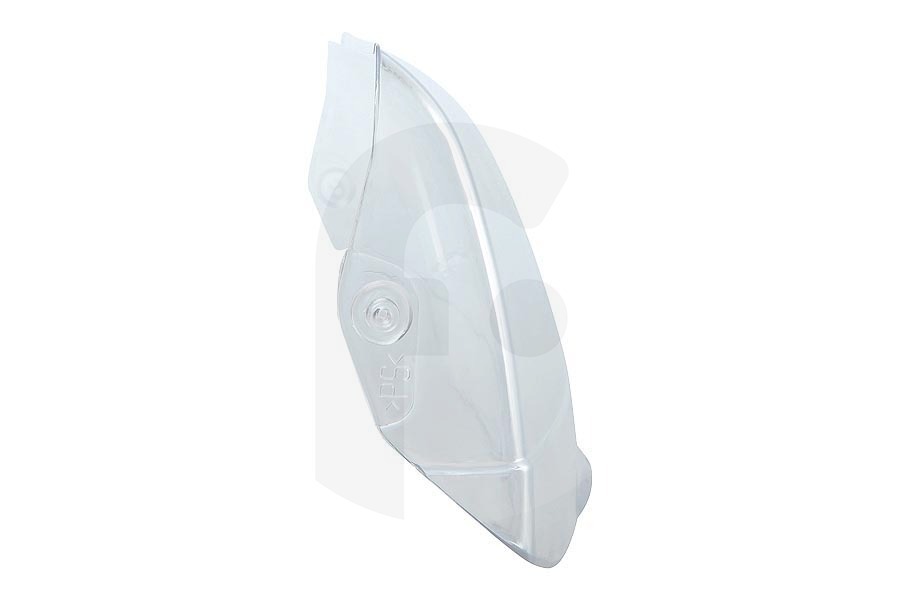 Whirlpool Frigorifero Coperchio per Ripiano per Burro Frigorifero adatto per Whirlpool, Bauknecht 458 x 115 mm Trasparente