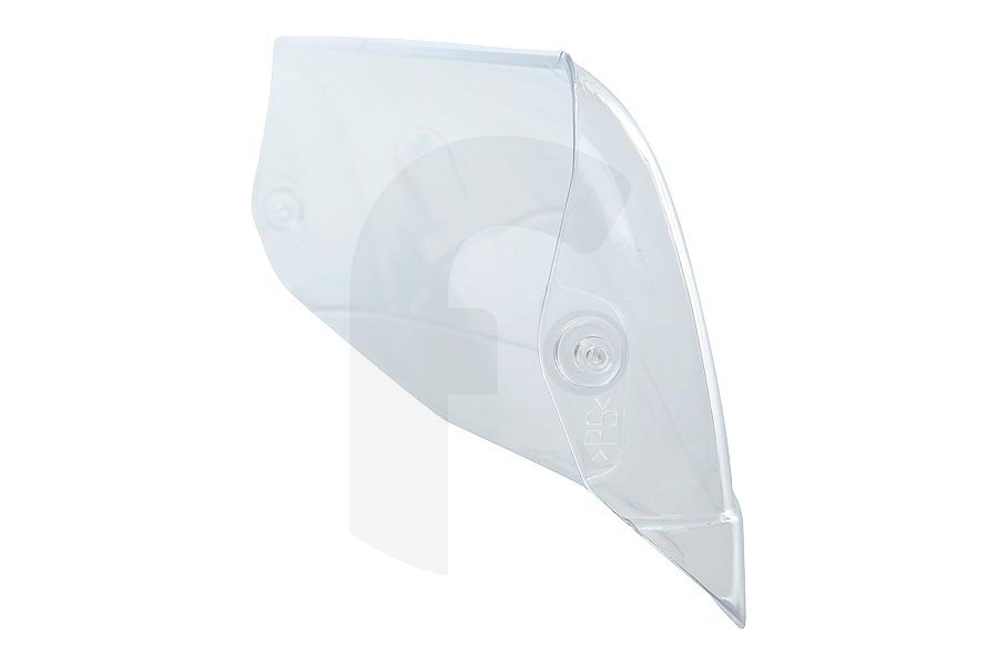 Whirlpool Frigorifero Coperchio per Ripiano per Burro Frigorifero adatto per Whirlpool, Bauknecht 458 x 115 mm Trasparente