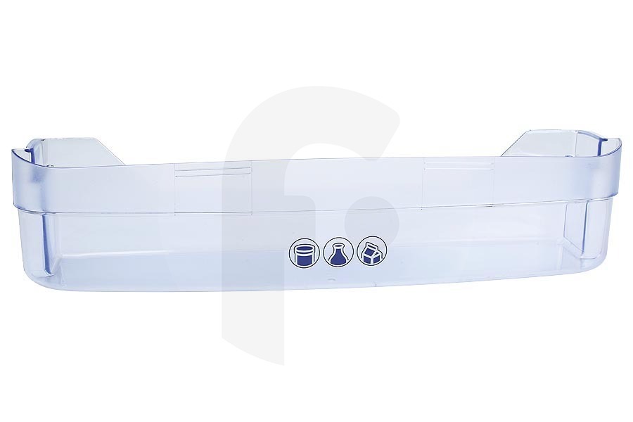 Indesit Frigorifero Portabottiglie Frigorifero adatto per Bauknecht, Whirlpool Inferiore 420 x 100 x 95 mm Transparente C00525078 adatto a tra cui ARC103, WM1040AW