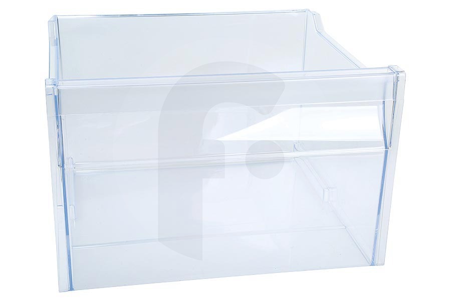 Whirlpool Frigorífico Cajón del congelador (contenedor) transparente para Whirlpool y otros frigorífico y congelador combinado 481010596938 apto para entre otros ART5500A, ART6600A, B18A2DI