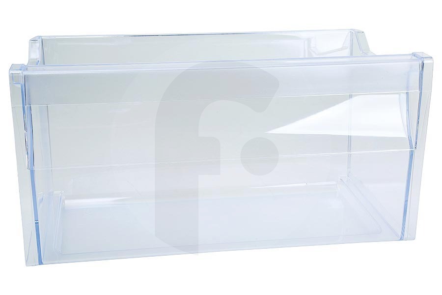 Whirlpool Frigorífico Cajón del congelador (contenedor) transparente para Whirlpool y otros frigorífico, congelador 481010596937 apto para entre otros AFB9720A, INF901EAA
