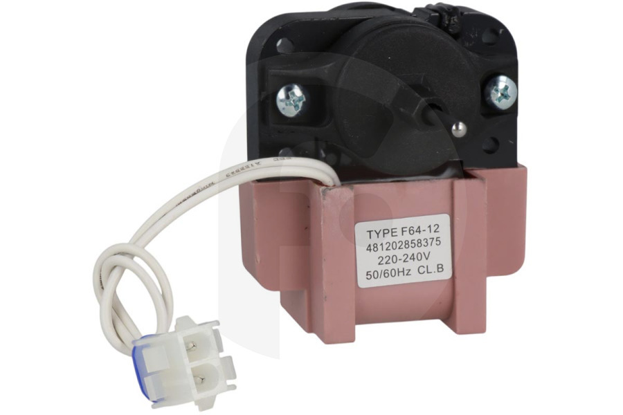 Ikea Frigorífico Motor del ventilador sin hélice para Bauknecht frigorífico-congelador 481202858375 apto para entre otros KSN540, WSE5530, WSF5521