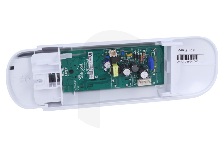 Whirlpool Frigorifero Scheda di controllo termostato completa incl. illuminazione LED per Whirlpool e altri frigorifero 481010645923