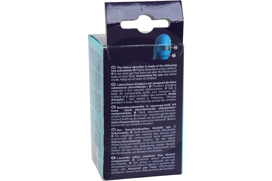 WPRO Frigorifero WPRO DEO213 profuma ambiente (assorbe gli odori) per frigorifero 484000008433