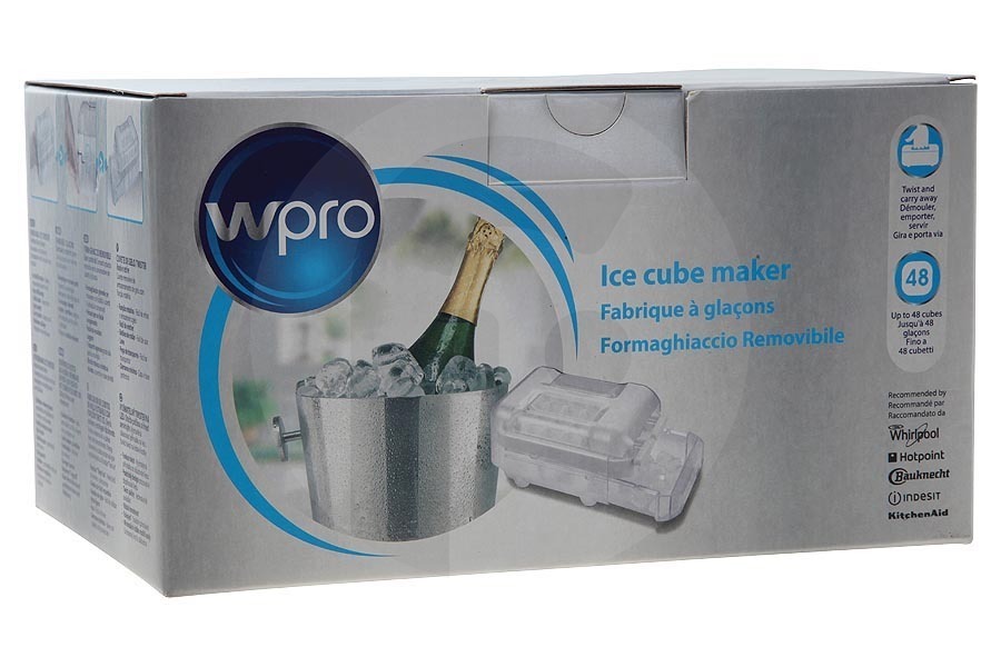 WPRO  Eismaschine (ICE MATE, ausnehmbarer Ice Twister) für Kühlschrank 484000001113