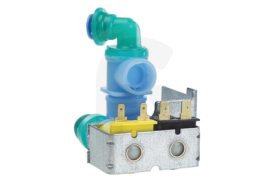 Whirlpool Frigorifero valvola d'immissione (doppia, angolata) per frigorifero 481201225743