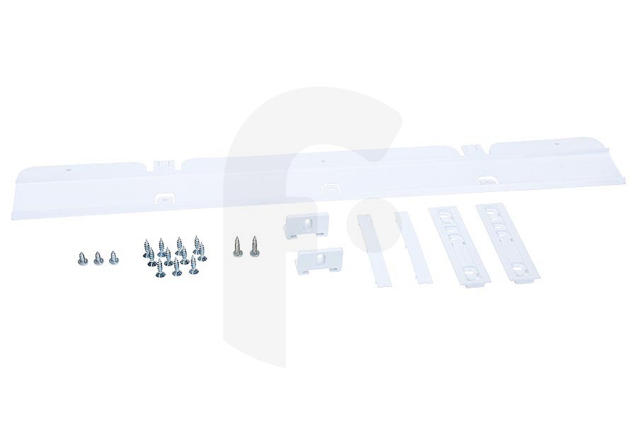Pelgrim 799551 Frigorífico Kit de fijación puerta con puerta para Pelgrim y otros frigorífico y congelador combinado 36457 apto para entre otros KK2174A, KK2220A, EEK151A