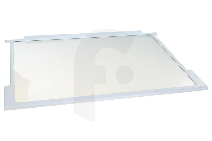 Pelgrim Frigorífico Placa de vidrio (bandeja, estante) incl. tiras 468x302mm Frigorífico 163336 apto para entre otros KK1170, PKS8200, KK1220, KB8174M / P01
