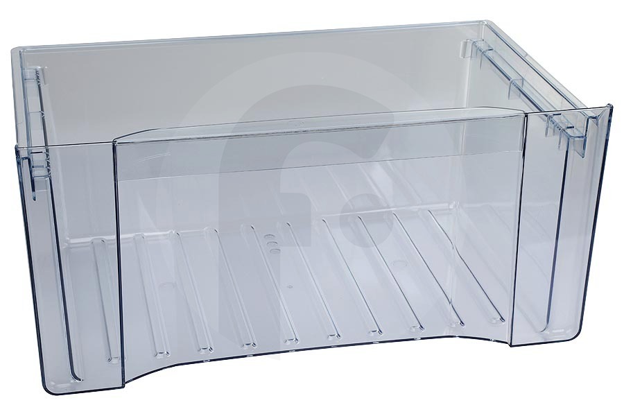 Atag Frigorífico Cajón para verduras (contenedor) transparente pequeño para Atag y otros frigorífico 332062 apto para entre otros PKS4178KP03, PKS4178KP04