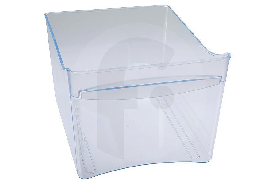 Pelgrim Frigorífico Cajón para verduras (contenedor) transparente para Pelgrim y otros frigorífico y congelador combinado 639970 apto para entre otros KK7304B