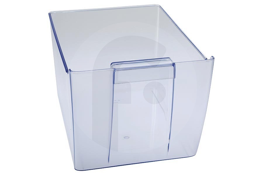 Pelgrim Frigorífico Cajón para verduras (contenedor) transparente para Pelgrim y otros frigorífico y congelador combinado 36597 apto para entre otros KK3302AP03, KK2304AP05