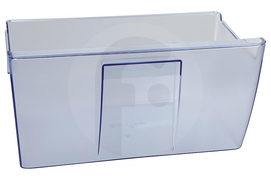 Pelgrim Frigorífico Cajón del congelador (contenedor) transparente para Pelgrim y otros frigorífico y congelador combinado 36599 apto para entre otros KK3302AP03, KK2304AP05