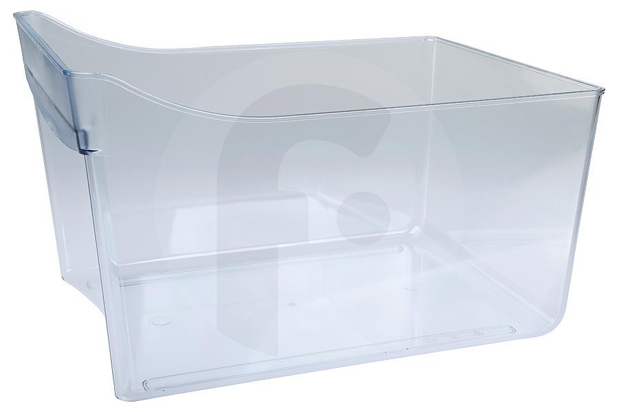 Pelgrim Frigorifero Cassetto verdura (contenitore) trasparente piccolo per Pelgrim e altri frigo e congelatore combinato 333665