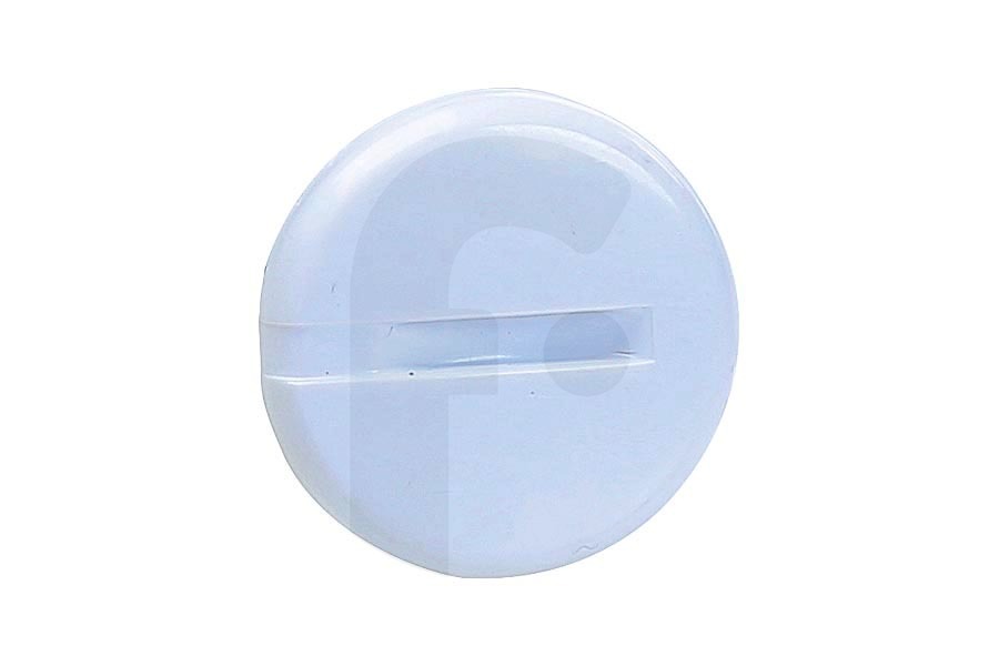 Pelgrim 36457 Congelatore Manopola (manopola rotante) bianca del termostato per Pelgrim e altri frigo e congelatore combinato 481201225128 adatto a tra cui KK3302AP, KK2304AP, EEK261VAE