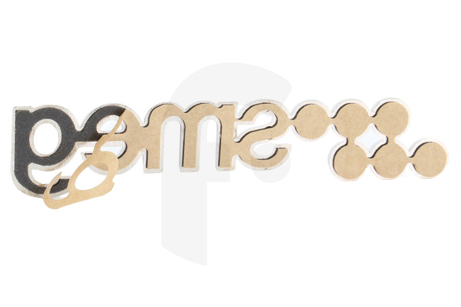 Smeg Congelatore Adesivo logo Smeg Smeg 925030203 Frigo