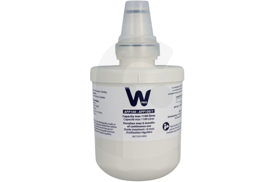 WPRO Frigorífico Filtro de agua WPRO APP100 para refrigerador 484000000513