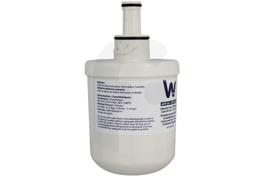 WPRO Frigorífico Filtro de agua WPRO APP100 para refrigerador 484000000513