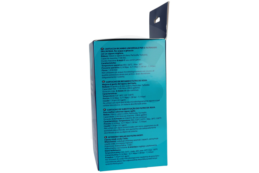WPRO Frigorífico Filtro de agua WPRO APP100 para refrigerador 484000000513