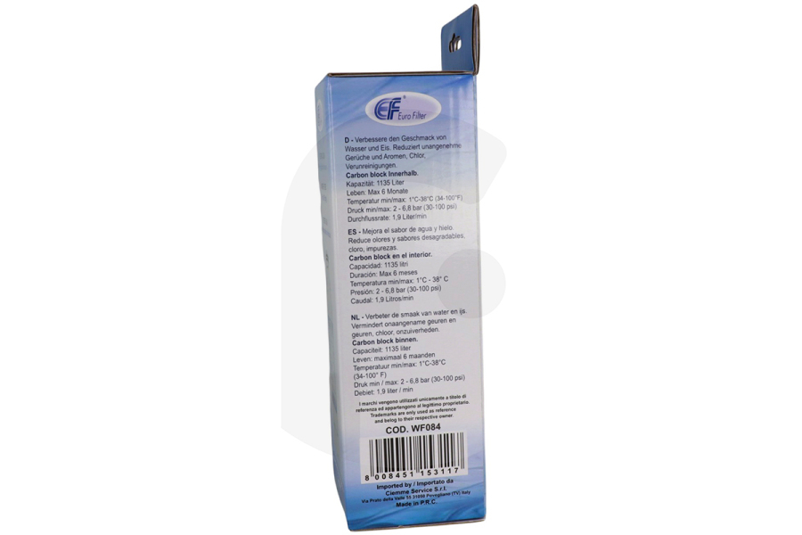 Alternatief  Alternativo filtro acqua per frigorifero HAF-QIN/EXP